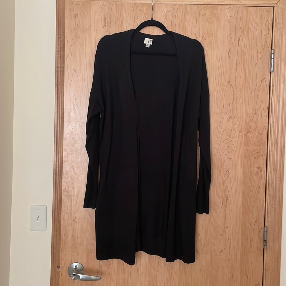 COPY - A New Day Black Long Sleeved Cardigan Sweater